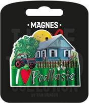 Myliu Lenkiją Podkasie magnetas ILP-MAG-A-POD-21 - Mr Dragon