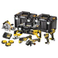 7 XR įrankių rinkinys 18V - DEWALT - su 3 18V 5,0 Ah baterijomis - kroviklis - 3 T-Stack - DCK706P3T-QW
