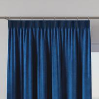 Markizeta naktinė užuolaida Velvi, 140x260 cm, mėlyna