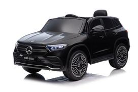 Vaikiškas elektrinis Mercedes Benz EQA 250 su LED šviesomis ir saugos mygtuku, nuo 3 metų, Juoda