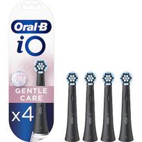 Oral-B toothbrush heads iO Gentle Care, 4pcs, Black  iO Gentle Care