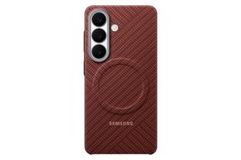 Dėklas KS942SR Samsung Galaxy S26 Carbon Magnet Coral Red