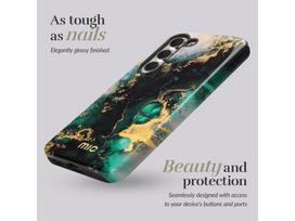 Dėklas MIO Samsung S25 Plus 5G Green Marble MagSafe
