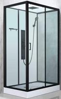 Dušo kabina VERONA R18 120x80cm Grey