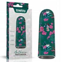 Mini vibrator Antheia su Usb įkrovimu, 10 režimų