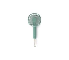Įkraunamas kišeninis ventiliatorius 5W/5V 1200 mAh turkio spalvos