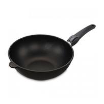 Neindukcinė keptuvė AMT Gastroguss Wok, Ø 28 cm, 11 cm aukščio AMT 1128S-E-Z30-PL