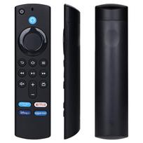 Išmaniojo (Smart TV) ir televizoriaus priedas Balso nuotolinio valdymo pultas, skirtas „Amazon Fire TV Stick“, juodas