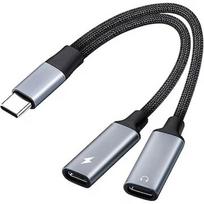 PremiumCord adapter USB-C Splitter 2in1 8592220027650