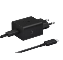 SAMSUNG EP-T4511XBE Travel Charger USB-C 45W + Cable USB-C  1.8m, Black