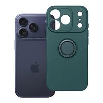 Case for iPhone 17 Pro / 18 Pro Silicone Ring green