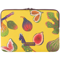TUCANO SLEEVE SCHIZZO MacBook Air 15/ Laptop 13/ Laptop 14, FLORA FICHI ACID GREEN