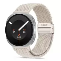 Tech-Protect TECH-PROTECT NYLONMAG SAMSUNG GALAXY WATCH 8 / 9 / CLASSIC (40 / 44 / 46 MM) STARLIGHT