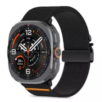 Tech-Protect TECH-PROTECT NYLON CLASP SAMSUNG GALAXY WATCH ULTRA 1 / 2 2024-2026 (47 MM) BLACK