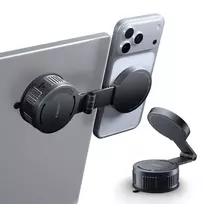 Spigen MFT35-1 magnetic car phone holder with suction cup MagSafe compatible black