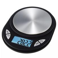 Xavax Jewel 00095318 elektroninės virtuvės svarstyklės, pastatomos ant stalo, ovalios, juodos