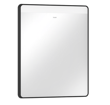 Veidrodis Hansgrohe Xarita Lite Q, su apšvietimu, kabinamas, 60 cm x 70 cm, matinė juoda sp.