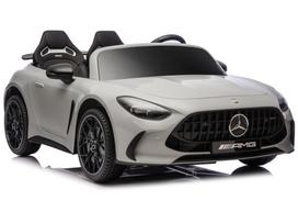 Vaikiškas elektromobilis Mercedes AMG DK-GT63, šviesiai pilkas