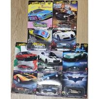 Hot Wheels Premium Pack 10 Modeliukų rinkinys Nr. 1 (Mazda RX-7, Porsche Carrera RS, Toyota Corolla, Bugatti Chiron, Alfa Romeo, Bentley Continental)