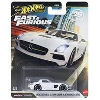 PRE-ORDER Hot Wheels Premium 25 Years of Fast & Furious 2026 Modeliukas Mercedes Benz AMG SLS Black Series, white