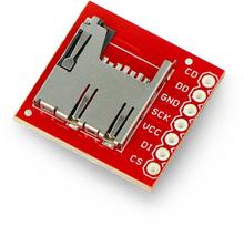 Atminties kortelė MicroSD kortelių skaitytuvo modulis, SparkFun BOB-00544