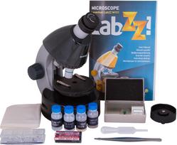 Mikroskopas vaikams, Levenhuk LabZZ M101 Moonstone, 40x-640x, su eksperimentų rinkiniu