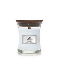 WoodWick Aromatinė žvakė (Magnolia Birch), 85 g