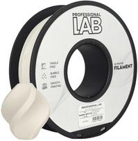 3D Plastikas – Filamentas PLA warm baltos spalvos | 1.75 mm, 1kg | Professional LAB
