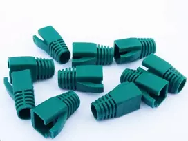 DATACOM RJ45 kištukų movos (CAT6A, CAT7) žalios (10 vnt.)