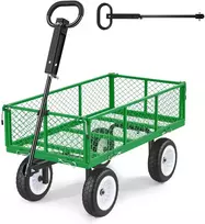 Sodo transportavimo vežimėlis plieno apkrova iki 4082 kg