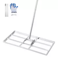 Vejos lyginimo grėblys rankena 2130 mm pagrindo plokštė 254 x 1219 mm