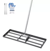 Vejos lyginimo grėblys rankena 2130 mm pagrindo plokštė 254 x 762 mm