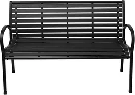Bauerkraft Sodo suoliukas 126 cm su atlošu premium parkinis metalinis terasos balkono