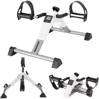 Bauerkraft Sulankstomas treniruoklis dviračiui, reabilitacinis, rotorinis, 2in1, LCD ekranas, baltas