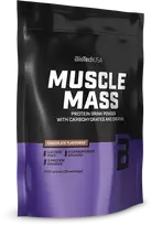 Biotech Muscle Mass 1000 g. (Vanilla skonis )