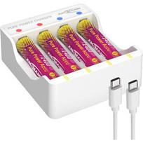 Ansmann Ansman lithium charger Pure Power Set + 4× Micro AAA 1001-0182