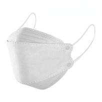 10-200 vnt Vaikiška lauko kaukė, apsauganti nuo lašelių ir miglos susidarymo, žuvies neaustinė veido kaukė vaikams, tušas 10PCS balta