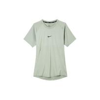 Nike Pro Dri-Fit Comfortable Moisture-Wicking Slim Fit Short Sleeve T-Shirt Men Tops Horizon-Green Black FB7933-370 XXL white
