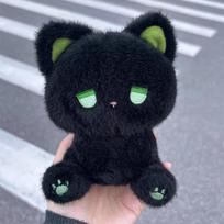 15cm mielas baltas lokys pliušinis žaislas animacinis minkštas kimštas gyvūnas lėlė graži vaikų gimtadienio dovana Kawaii individualūs pliušiniai žaislai 15cm black