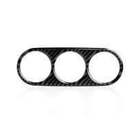 Carbon Fiber Car Steering Wheel Trim Cover Sticker Decoration for Mazda MX-5 Miata MX5 NC 2009 - 2015 Interior