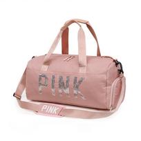 Fitness Travel Duffel Bag with Shoe Compartment