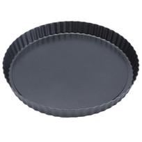 9in Bakeware Carbon Steel Baking Pan with Movable Chassis and Wavy   Nonstick Black for Family Baking
