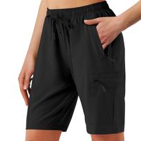 Women's Casual Hiking Shorts With Pockets S juoda