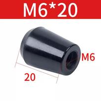 Machine Tool Control Joystick M6 M8 M10 M12 M16 Bakelite Grip Hand Nut Bakelite Handle Lever Knob Long/Short Black/Red 25-90mm 3pcs