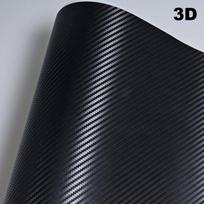 Carbon Fiber Car Body Film Black Vinyl Auto Wrap Sticker Matte Glossy Motorcycle Protective Film 6D 5D 4D 3D Vehicle Cover Foil 10x152cm(4x60in)