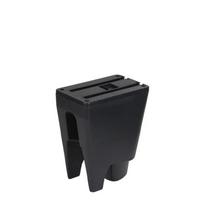 Storage Box with USB LED For Peugeot 107 Citroen C1 Toyota Aygo BJ BYD F0 Car Armrest Box Leather Arm Rest Center Console Base Only