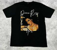 Diana Ross Band Rap Short Sleeve Gift For Fan Black All Size Shirt AG1011 Unisex T-Shirt XXL
