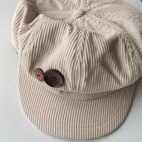Japanese Double Button Berets Hat Y2k Octagonal Hat Retro Corduroy Baseball Cap  Winter