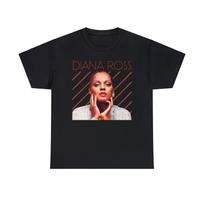 Diana Ross Sunki medvilninė marškinėlė, Diana Ross T-shirt 4XL