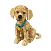 Lego Icons Golden Retriever Puppy ONE SIZE įvairiaspalvis